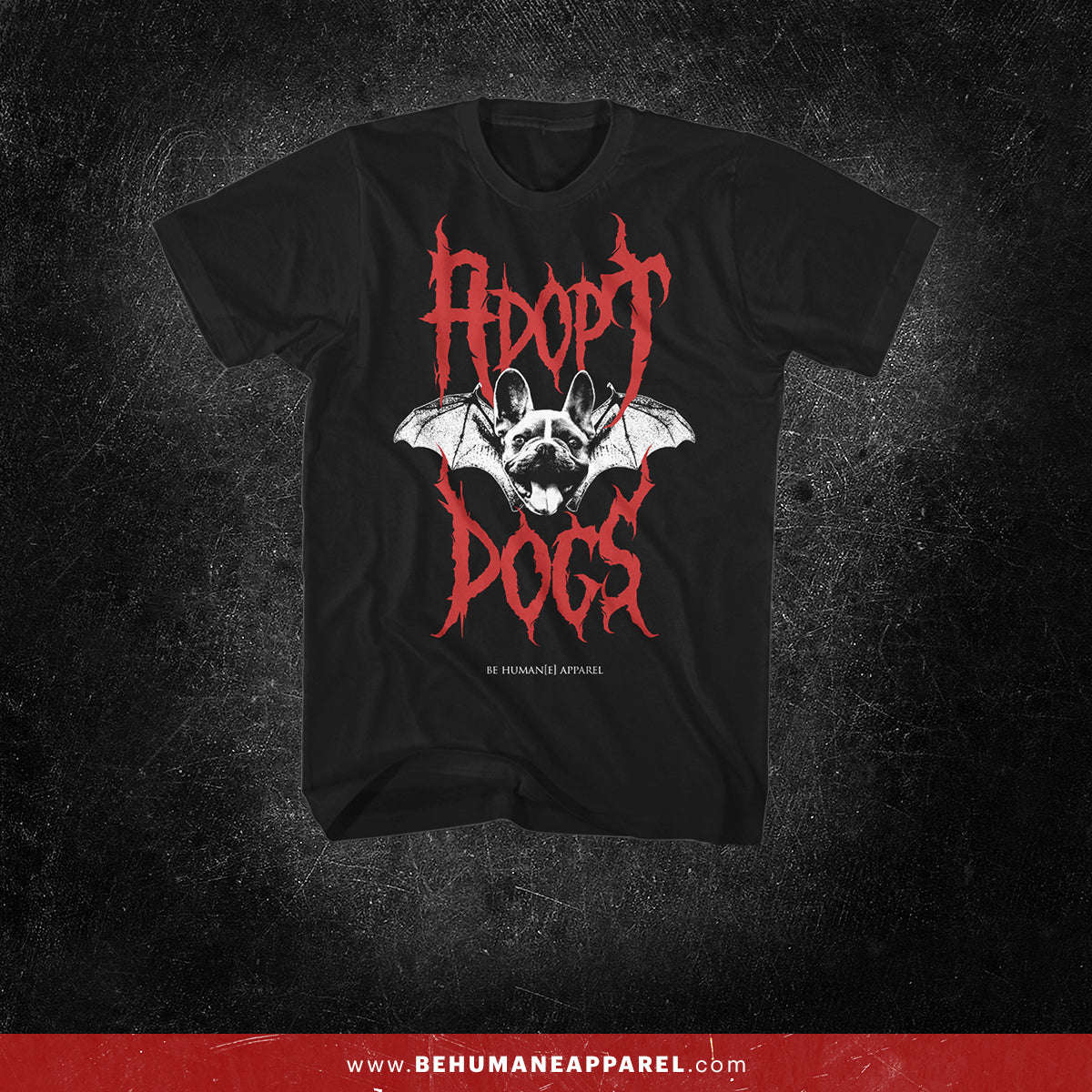 Bat Dog t-shirt by Be Humane