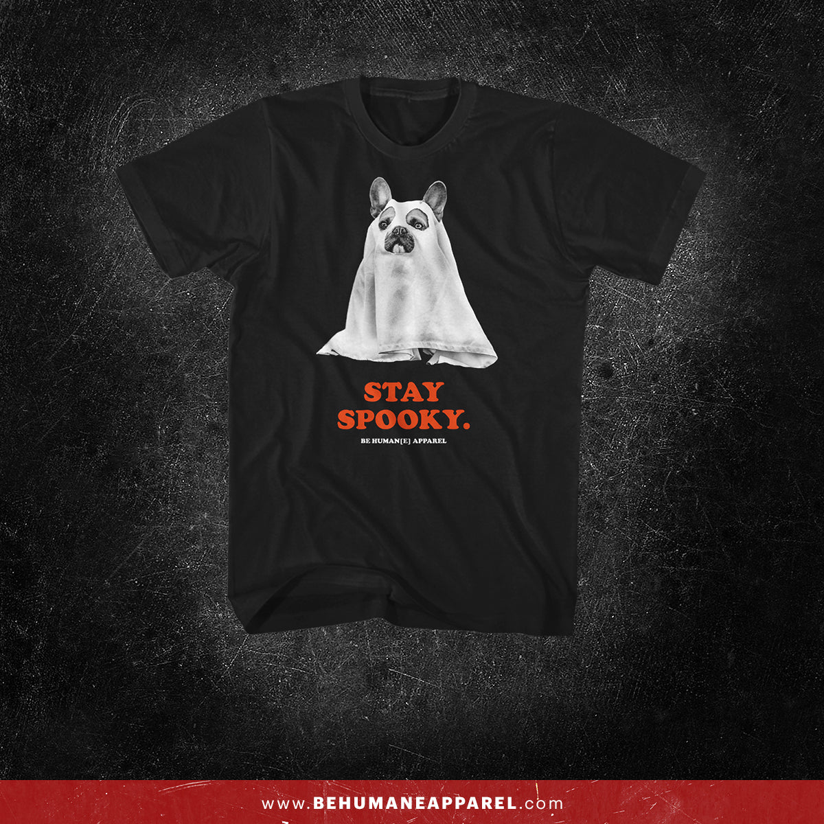 Stay Spooky Dog t-shirt by Be Humane