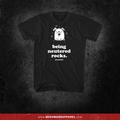 Being Neutered Rocks t-shirt by Be Humane