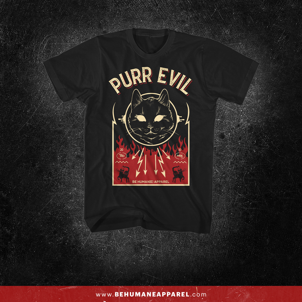 Purr Evil t-shirt by Be Humane