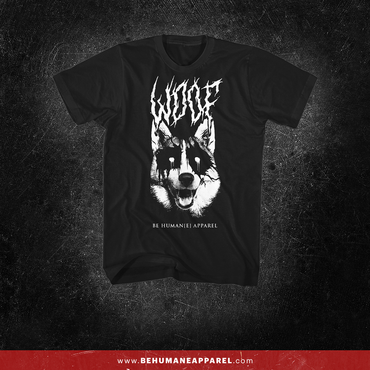 Death Metal Dog t-shirt by Be Humane