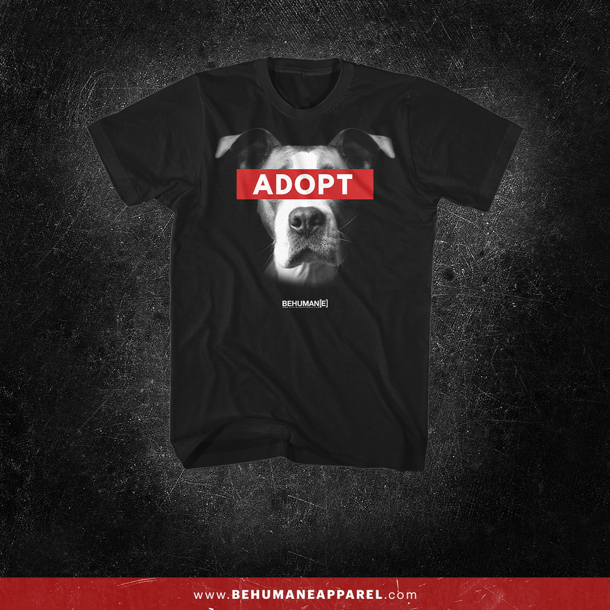 Adopt Dog t-shirt by Be Humane