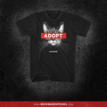 Adopt Cat t-shirt by Be Humane