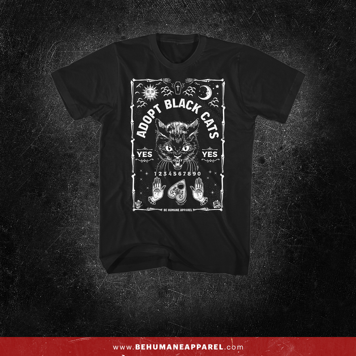 Kitty Spirit Board t-shirt by Be Humane