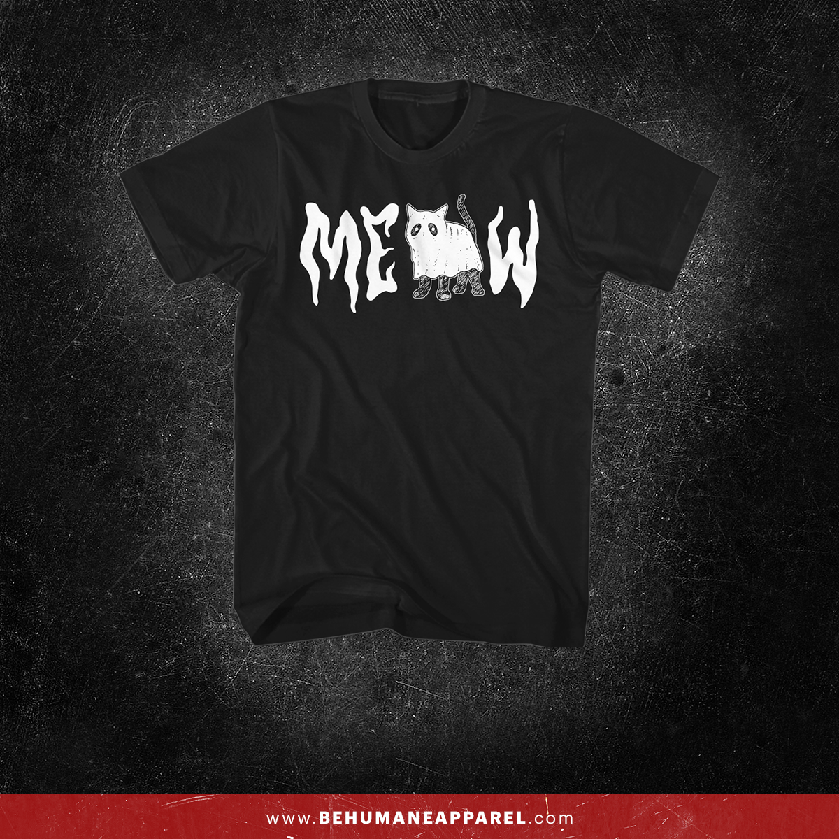 Spooky Cat t-shirt by Be Humane