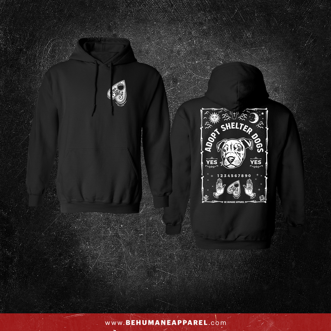Doggy Spirit Board | Pull Over Hoodie