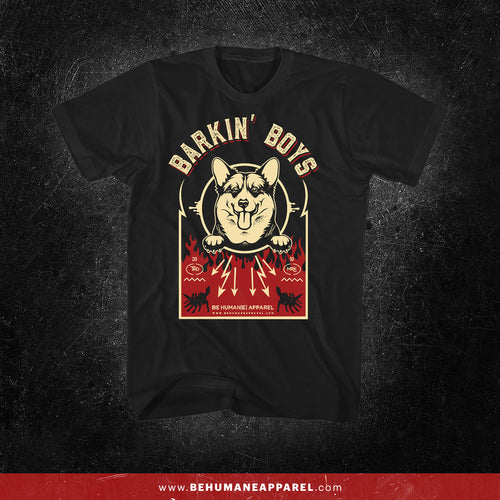 Barkin' Boys t-shirt by Be Humane