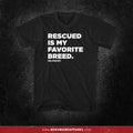 Rescued t-shirt by Be Humane
