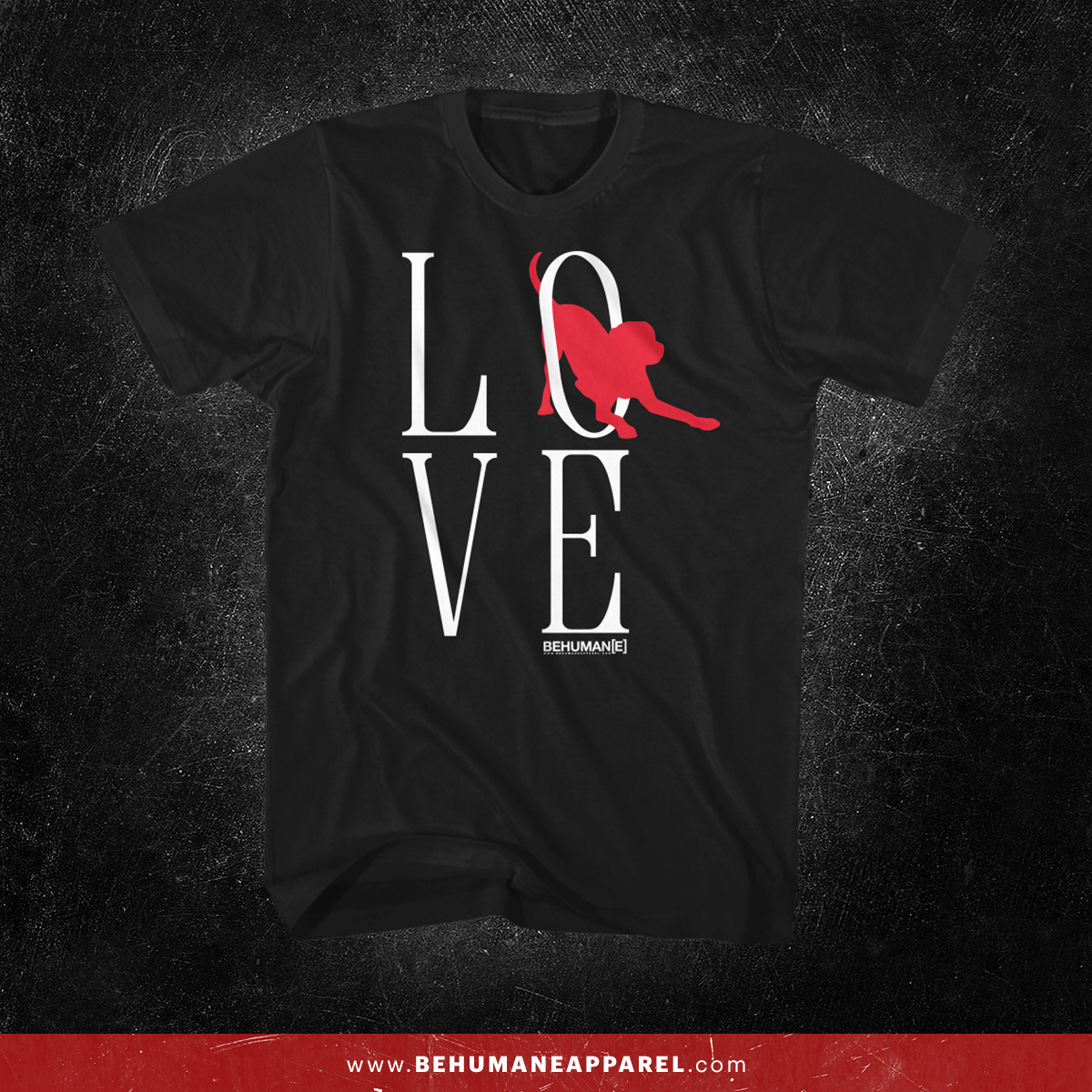 Love Dog t-shirt by Be Humane