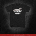Danger Zebra t-shirt by Be Humane