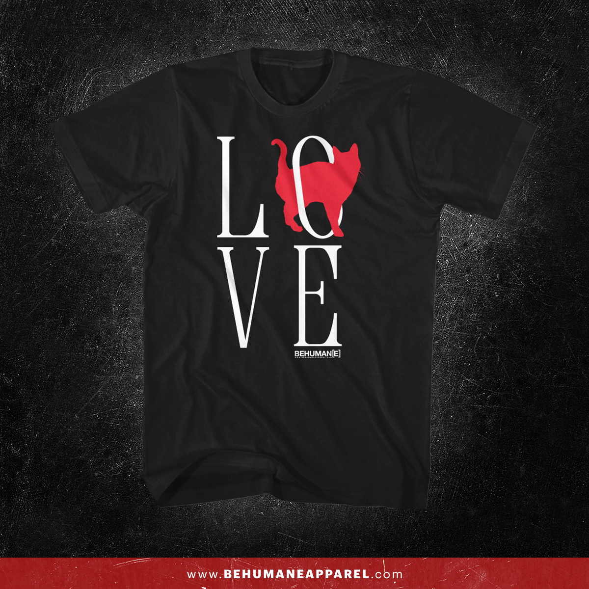 Love Cat t-shirt by Be Humane