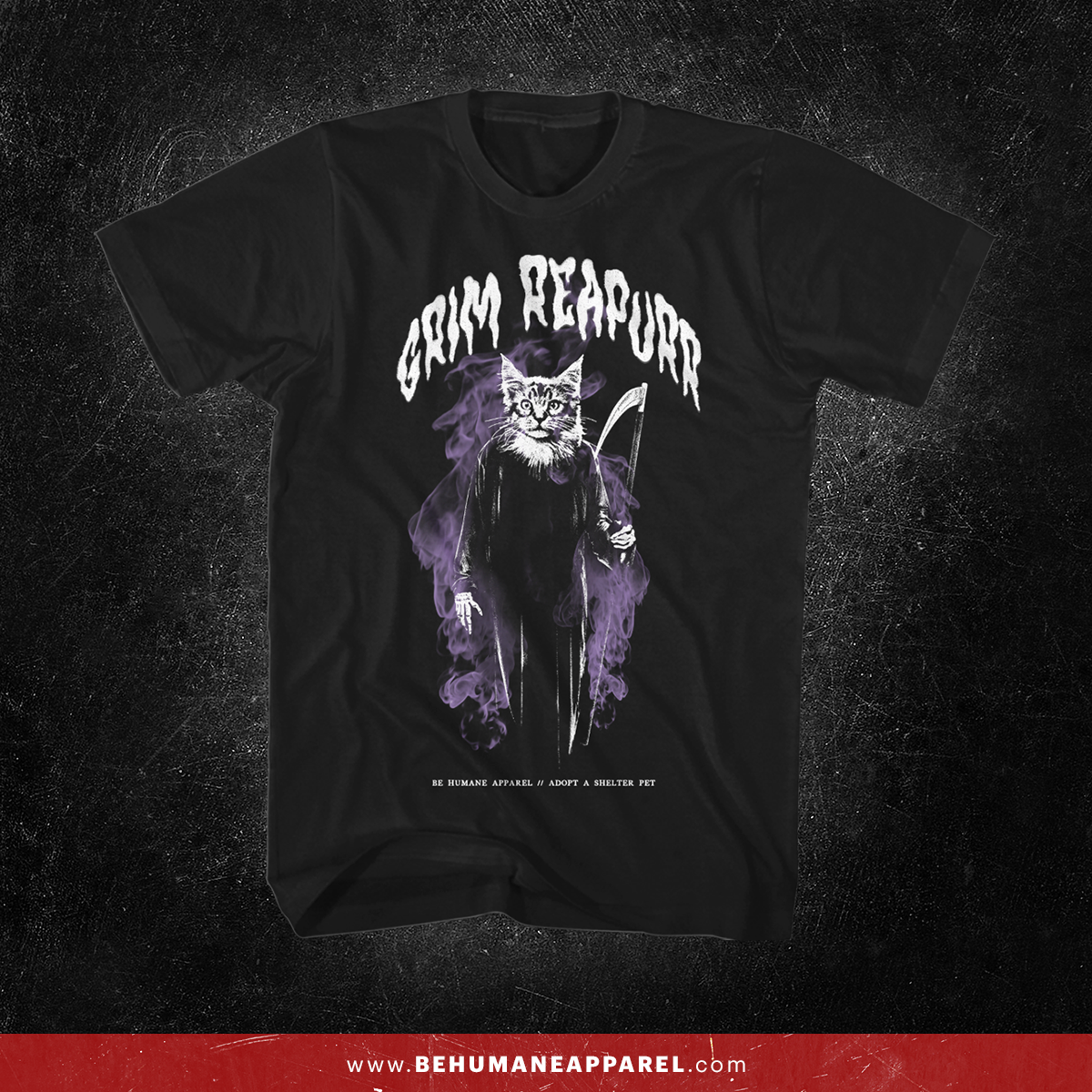 Grim Reapurr t-shirt by Be Humane