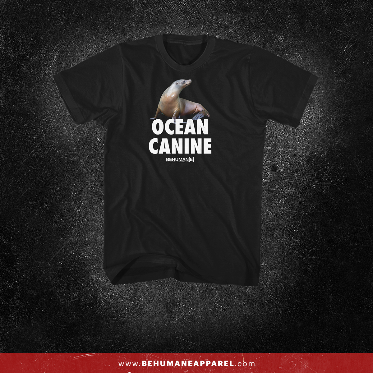 Ocean Canine t-shirt by Be Humane