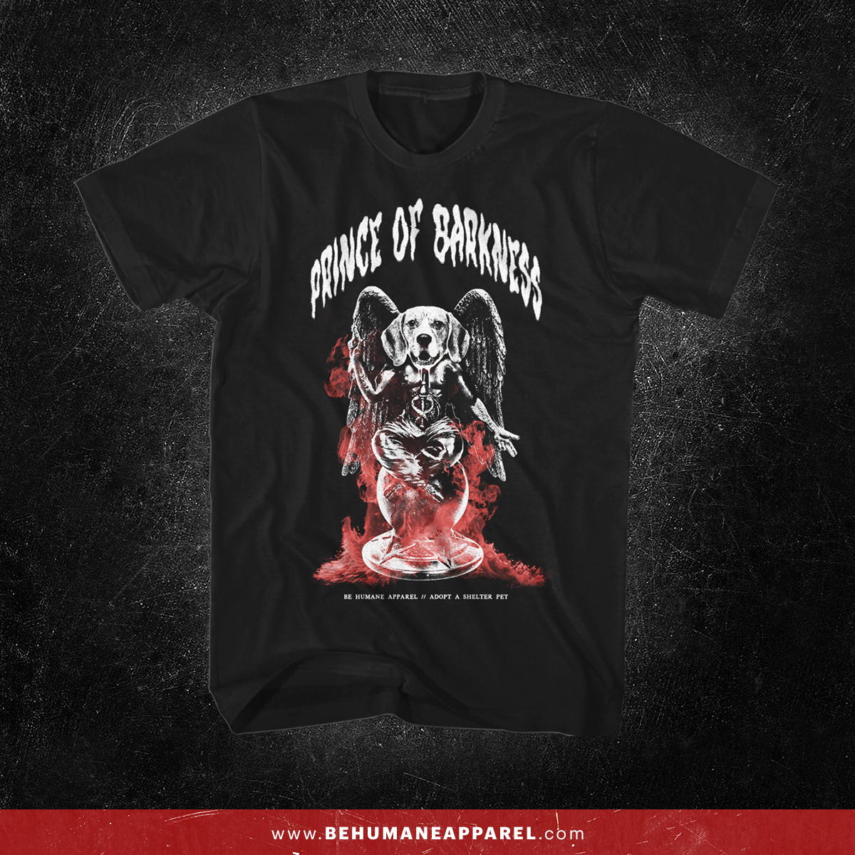 Prince of Barkness t-shirt by Be Humane