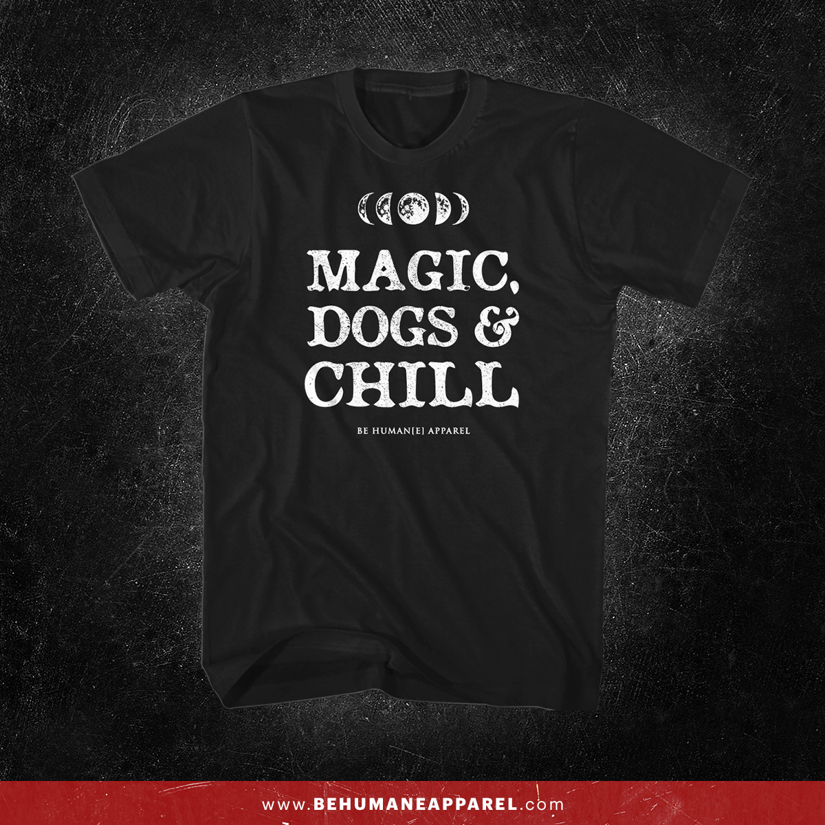 Magic & Dogs t-shirt by Be Humane