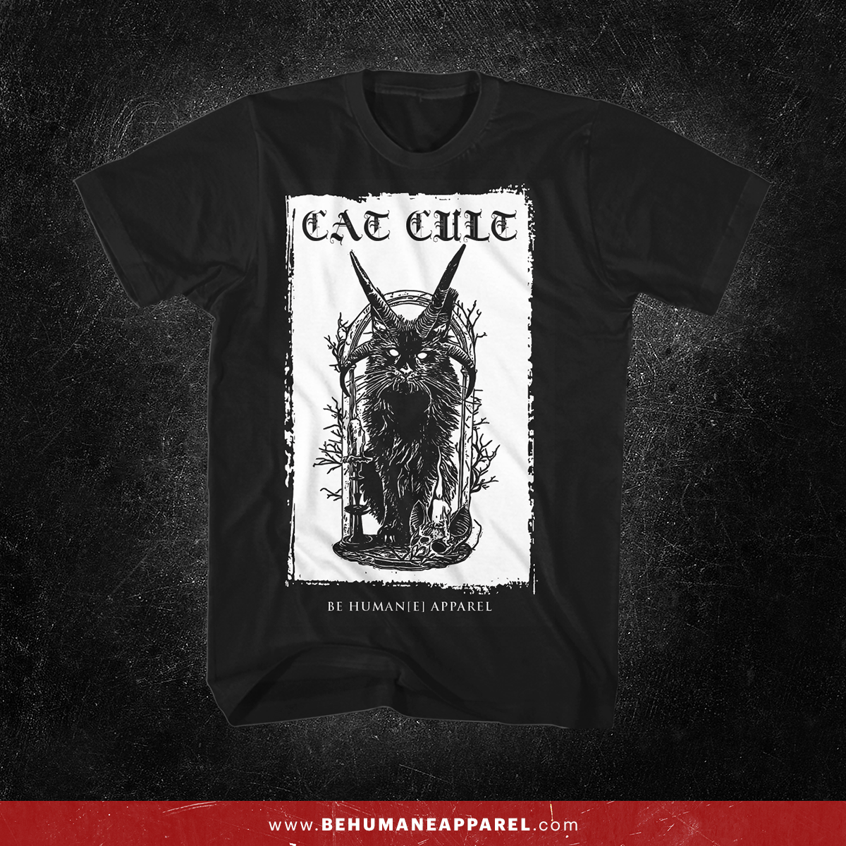 Cat Cult t-shirt by Be Humane