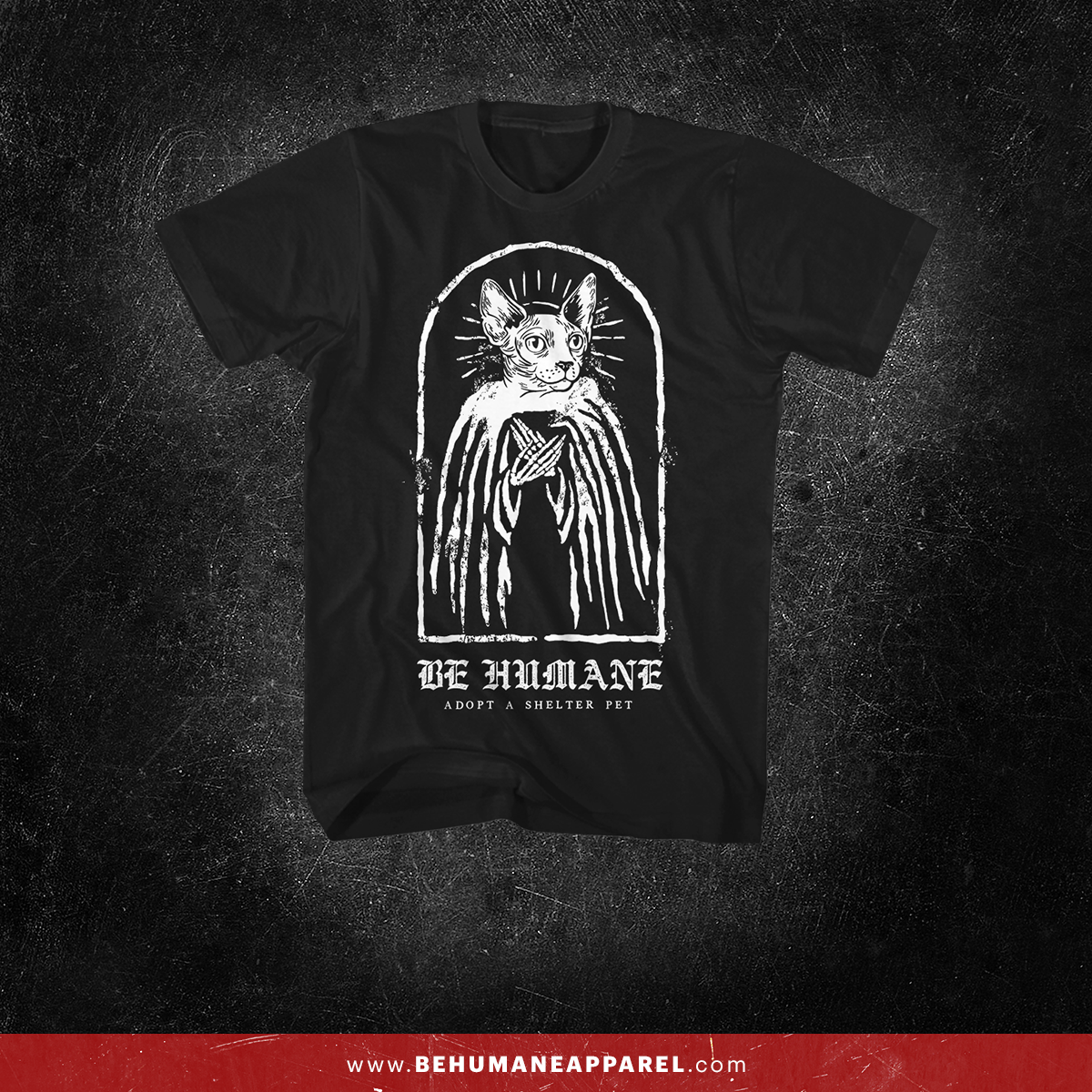 Holy Cat t-shirt by Be Humane
