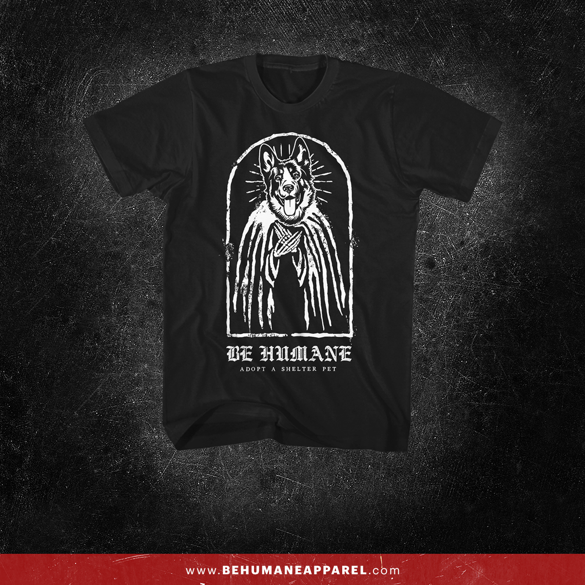 Holy Dog t-shirt by Be Humane
